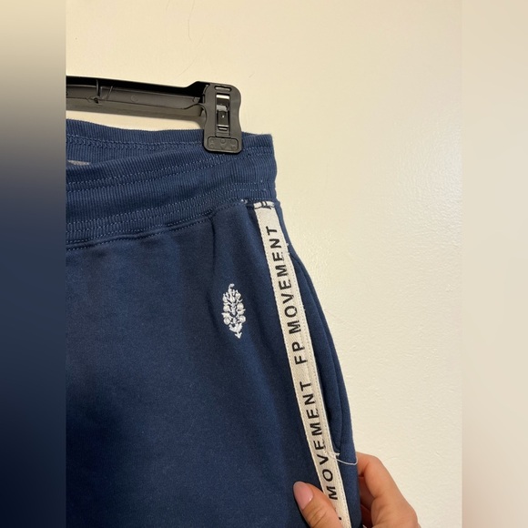 Free People  Navy Blue Joggers - Picture 6 of 7